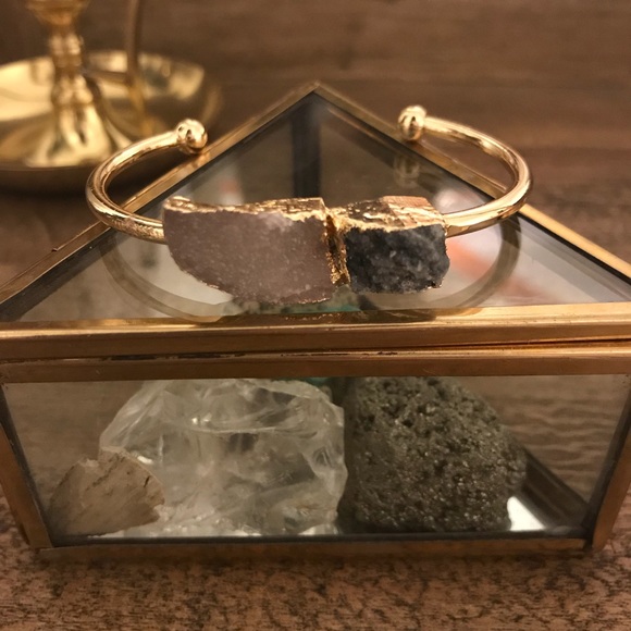 Dani Druzy Cuff | Black & White Bracelet - Picture 3 of 4